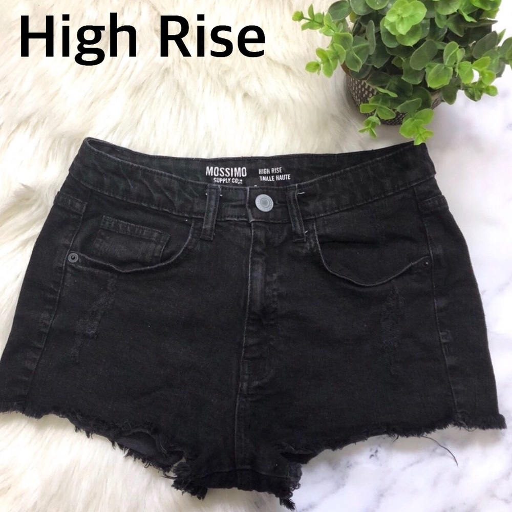 Mossimo Hi- Rise Denim Shorts Size 7